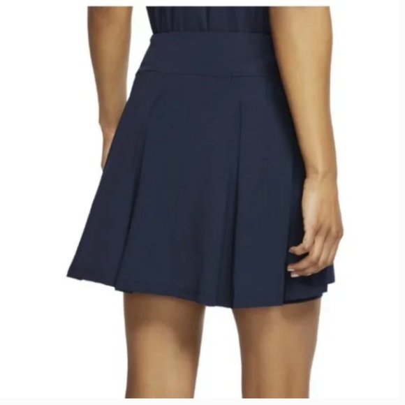 NIKE Dri-fit Ace 15" Golf Skirt In Blue - Picture 2 of 9